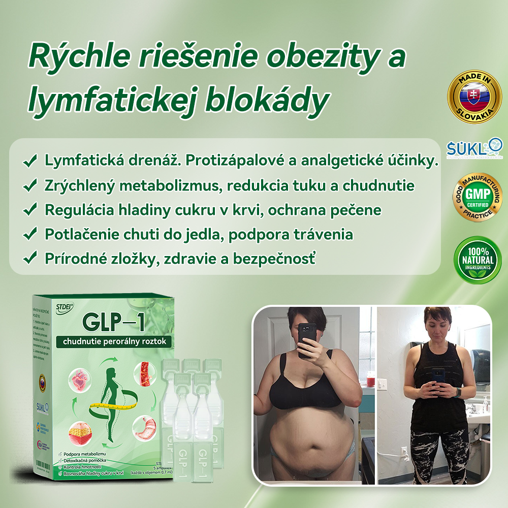✅ Odporúča viac ako 100 000 ľudí | Oficiálny obchod | 𝐒𝐓𝐃𝐄™👨‍👧‍👧👨‍👧‍👧 𝐆𝐋𝐏-𝟏  𝐜𝐡𝐮𝐝𝐧𝐮𝐭𝐢𝐞 𝐩𝐞𝐫𝐨𝐫á𝐥𝐧𝐲 𝐫𝐨𝐳𝐭𝐨𝐤 - Obezita, kardiovaskulárne ochorenia, cukrovka, spánkové dýchanie, problémy s kĺbmi a ďalšie